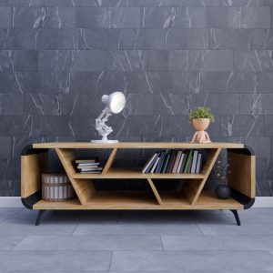 Set 3 rafturi din stejar «Bibliotecă»