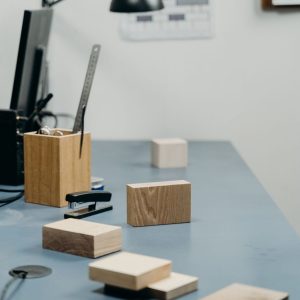 Birou din stejar masiv «Atelier»